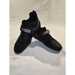 Sabo Sabosport Weightlifting Shoes US Mens 12 1/2 RUS 44 W 14 Black Athletic Low